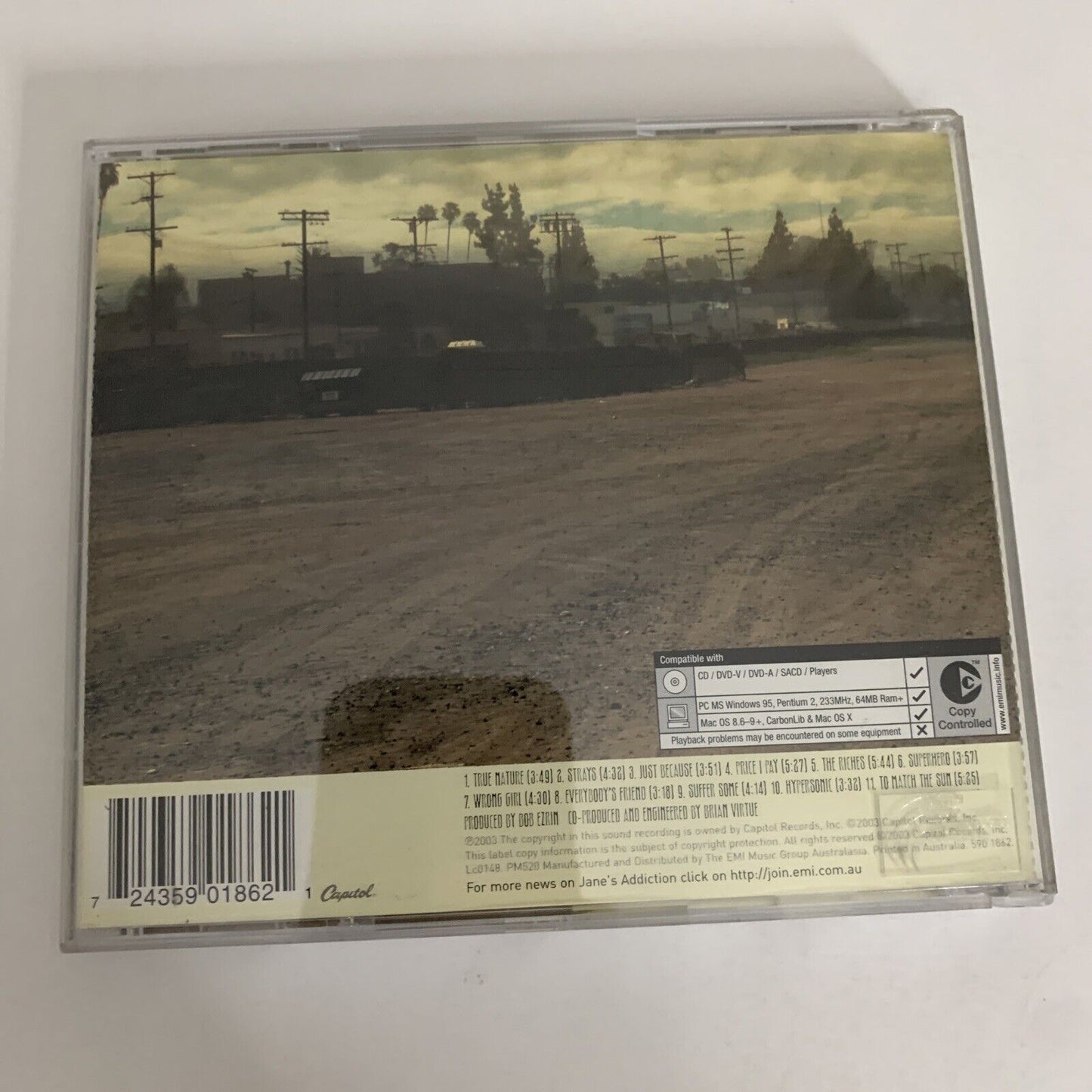 Strays by Jane's Addiction (CD, 2003, Enhanced) Album Capitol Records