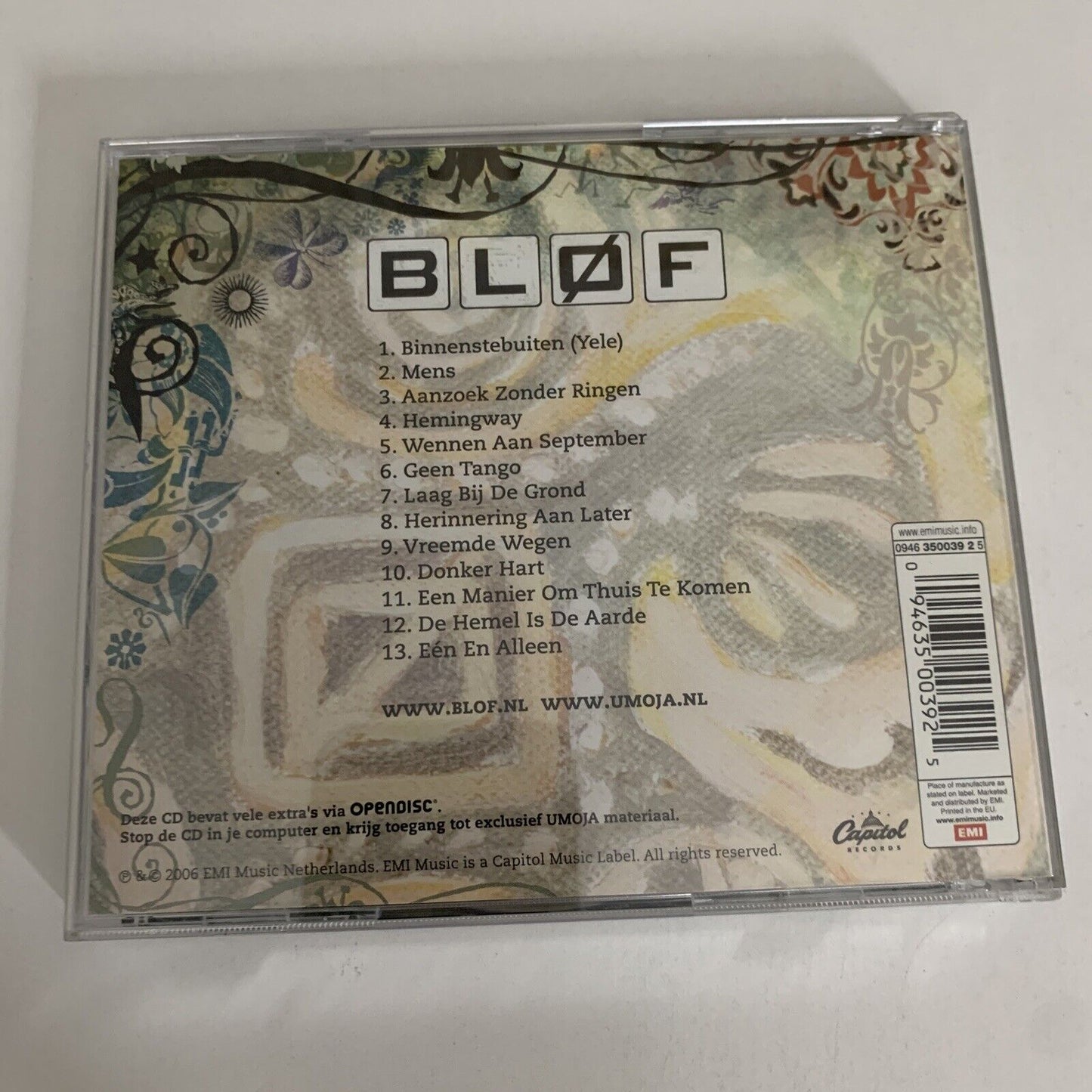 Umoja by Bløf (CD, 2006, Enhanced) Album Capitol Records