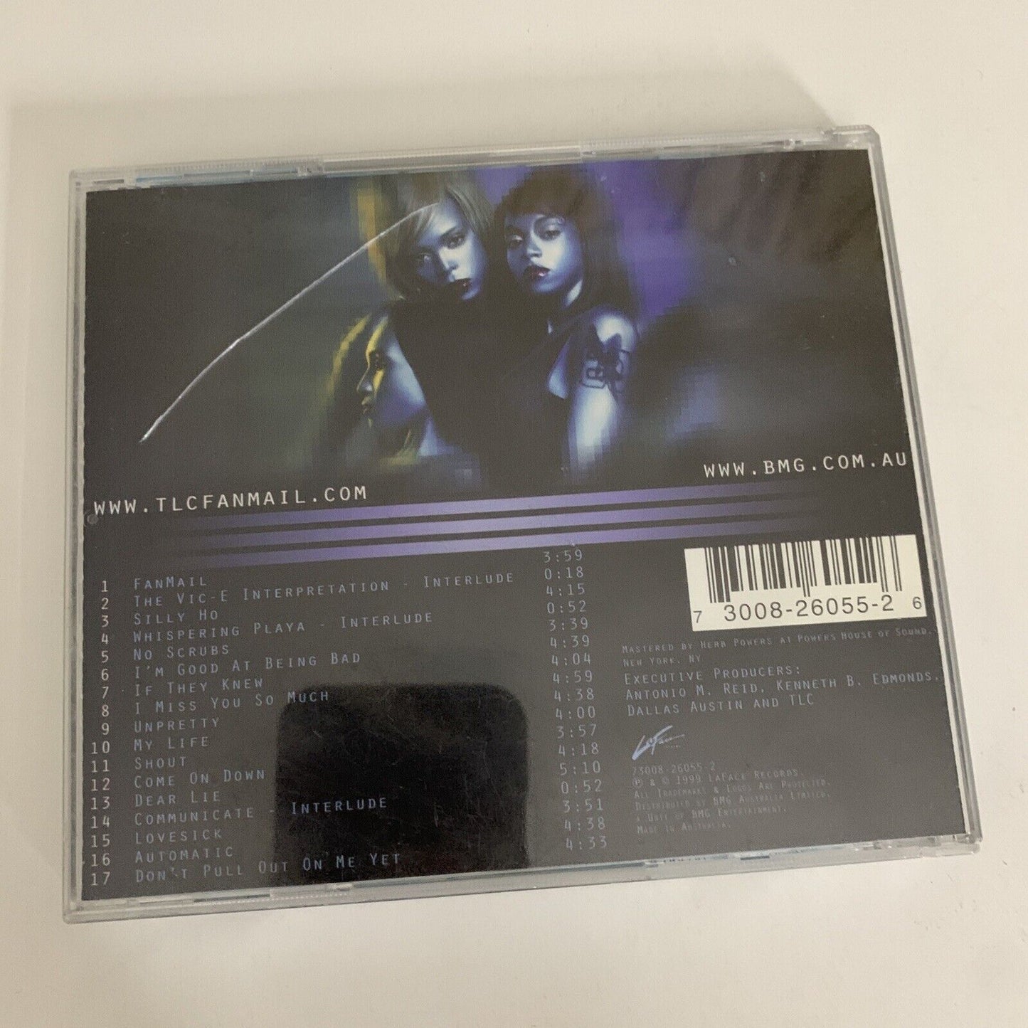 Fanmail by TLC (CD, 1999) Album LaFace Records