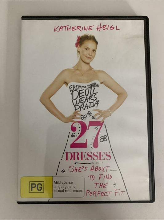 27 Dresses (DVD, 2008) Katherine Heigl  Region 4