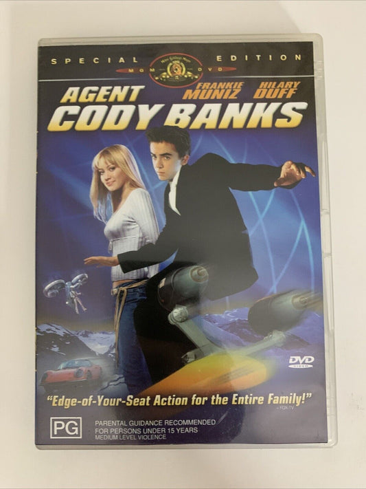 Agent Cody Banks (Special Edition, DVD, 2003) Hilary Duff, Frankie Muniz Region4
