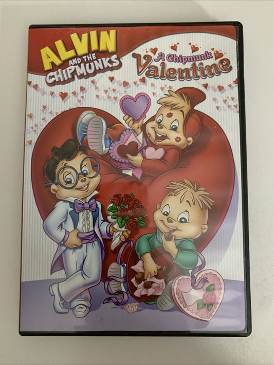 Alvin And The Chipmunks : A Chipmunk Valentine (DVD, 2009) Animation Region 1