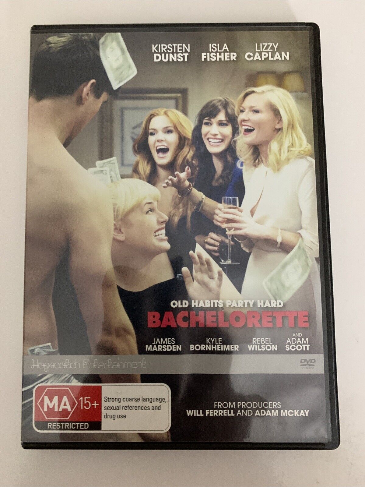 Bachelorette (DVD, 2012) Kirsten Dunst, Rebel Wilson, Isla Fisher  Region 4