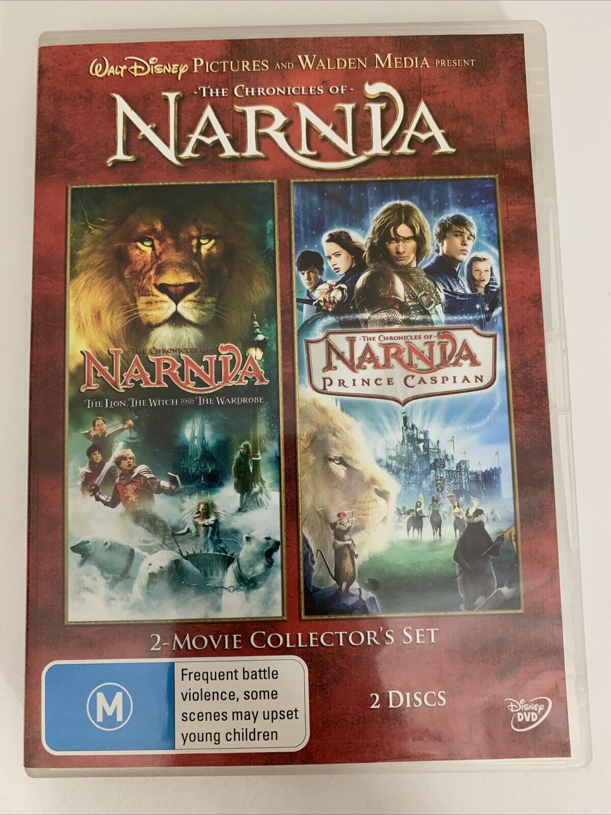 Chronicles of Narnia The Lion, the Witch and the Wardrobe / Prince Caspian DVD