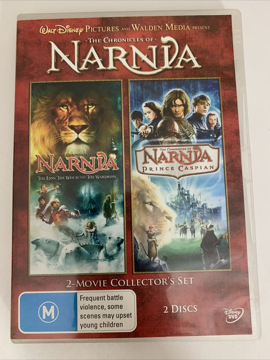 Chronicles of Narnia The Lion, the Witch and the Wardrobe / Prince Caspian DVD