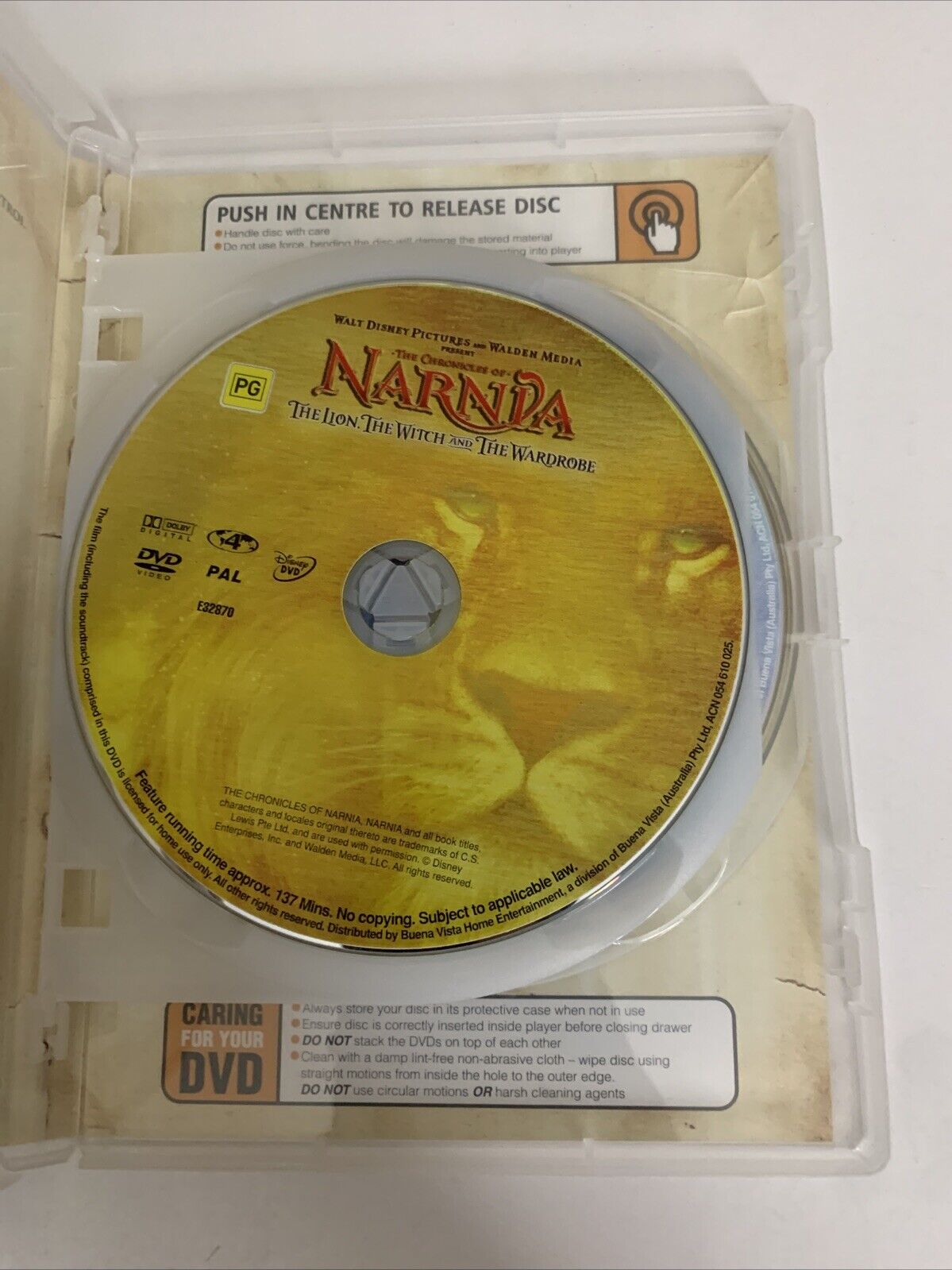 Chronicles of Narnia The Lion, the Witch and the Wardrobe / Prince Caspian DVD