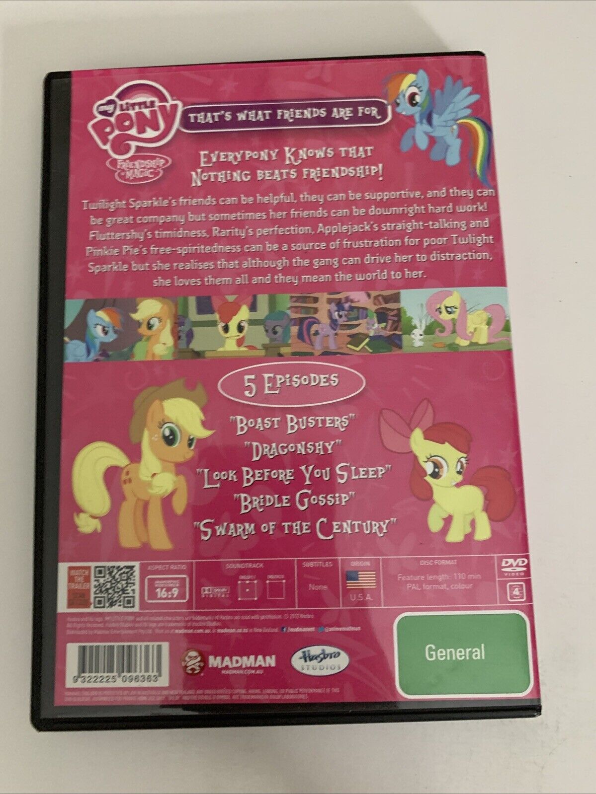 My Little Pony Friendship Is Magic : That's What Friends Are For (DVD) Region 4
