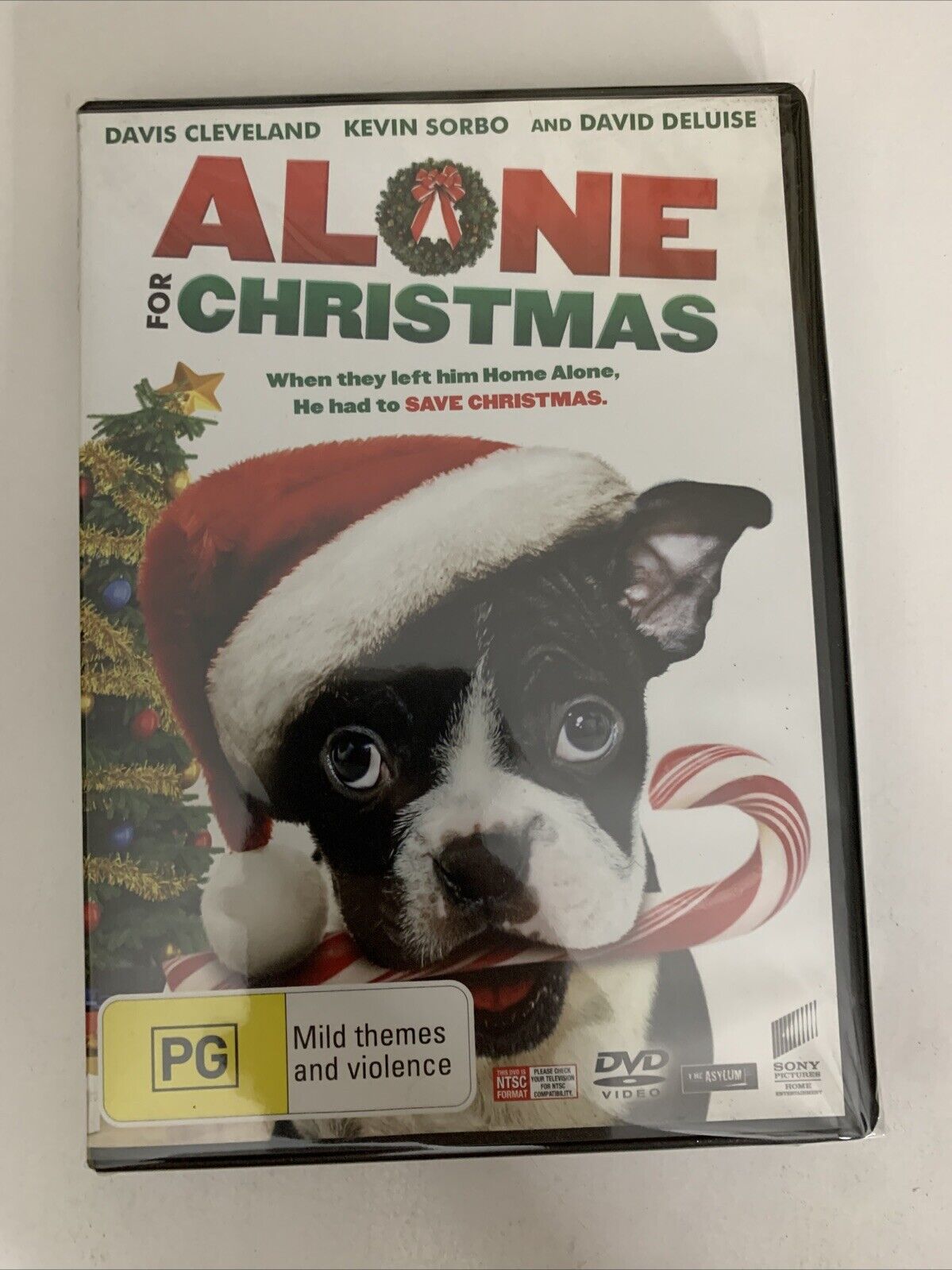 Alone for Christmas (DVD, 2013) Davis Cleveland, Kevin Sorbo Region 4 NEW
