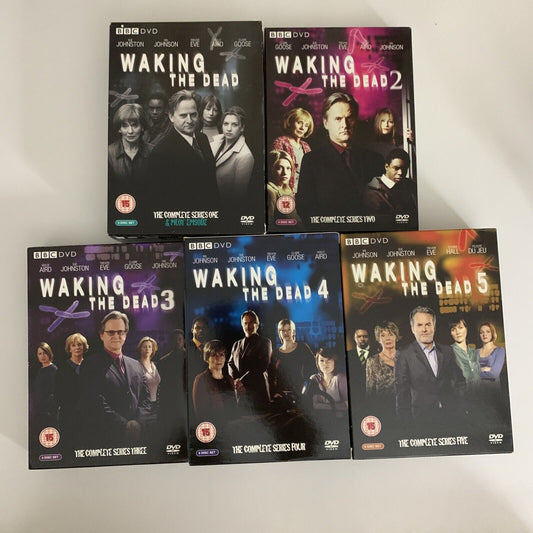 Waking The Dead : Season 1,2,3,4,5 (DVD) BBC Crime Series Region 4 &2