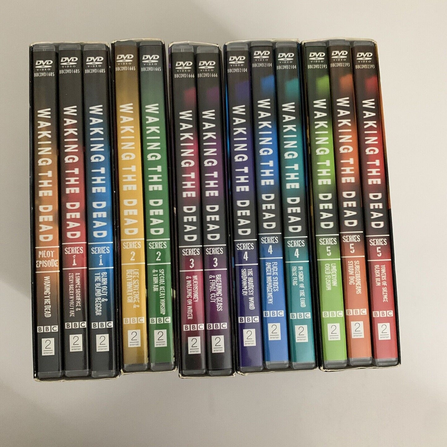 Waking The Dead : Season 1,2,3,4,5 (DVD) BBC Crime Series Region 4 &2