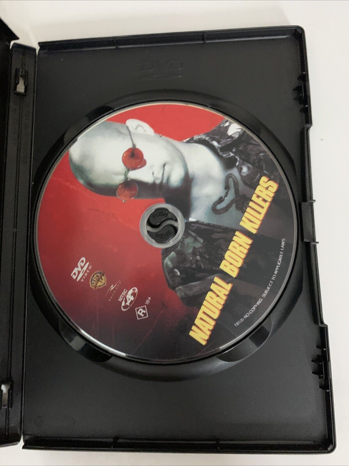 Natural Born Killers (DVD, 1994) Juliette Lewis, Woody Harrelson  Region 4