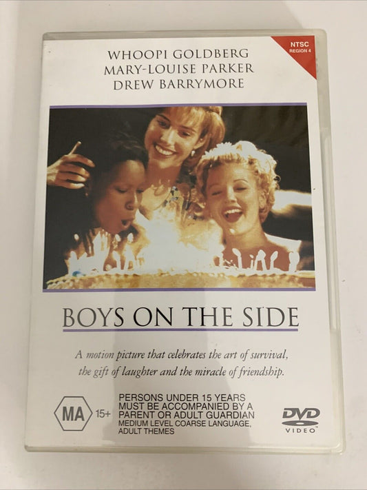 Boys On The Side (DVD, 1994) Whoopi Goldberg, Drew Barrymore Region 4