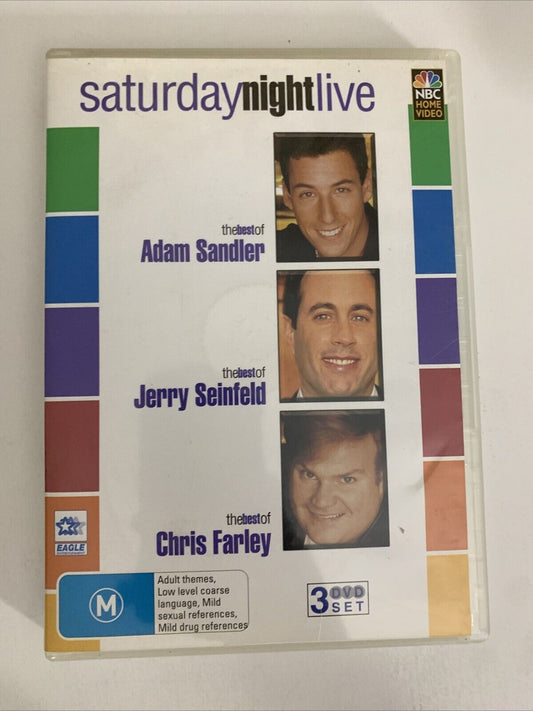 Saturday Night Live Best of Adam Sandler, Jerry Seinfeld & Chris Farley (DVD)