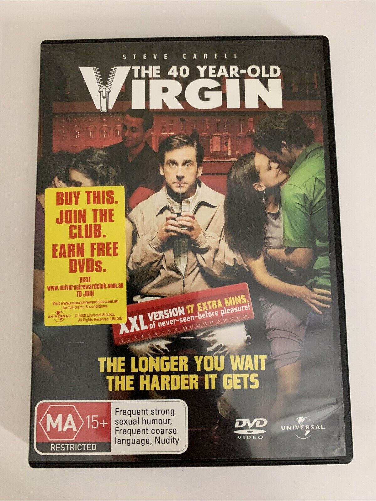 The 40 Year Old Virgin (DVD, 2005) Steve Carell, Catherine Keener, Paul Rudd