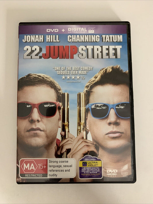 22 Jump Street (DVD, 2014) Channing Tatum, Jonah Hill  Region 4