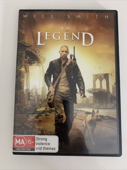 I Am Legend (DVD, 2007) Will Smith  Region 4