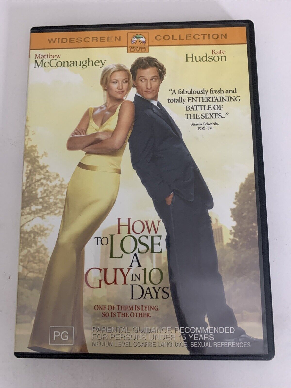 How To Lose A Guy In 10 Days (DVD, 2002) Matthew McConaughey, Kate Hudson