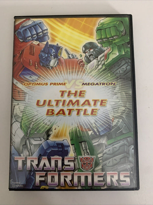 Transformers Optimus Prime vs Megatron: The Ultimate Battle (DVD, 2006)