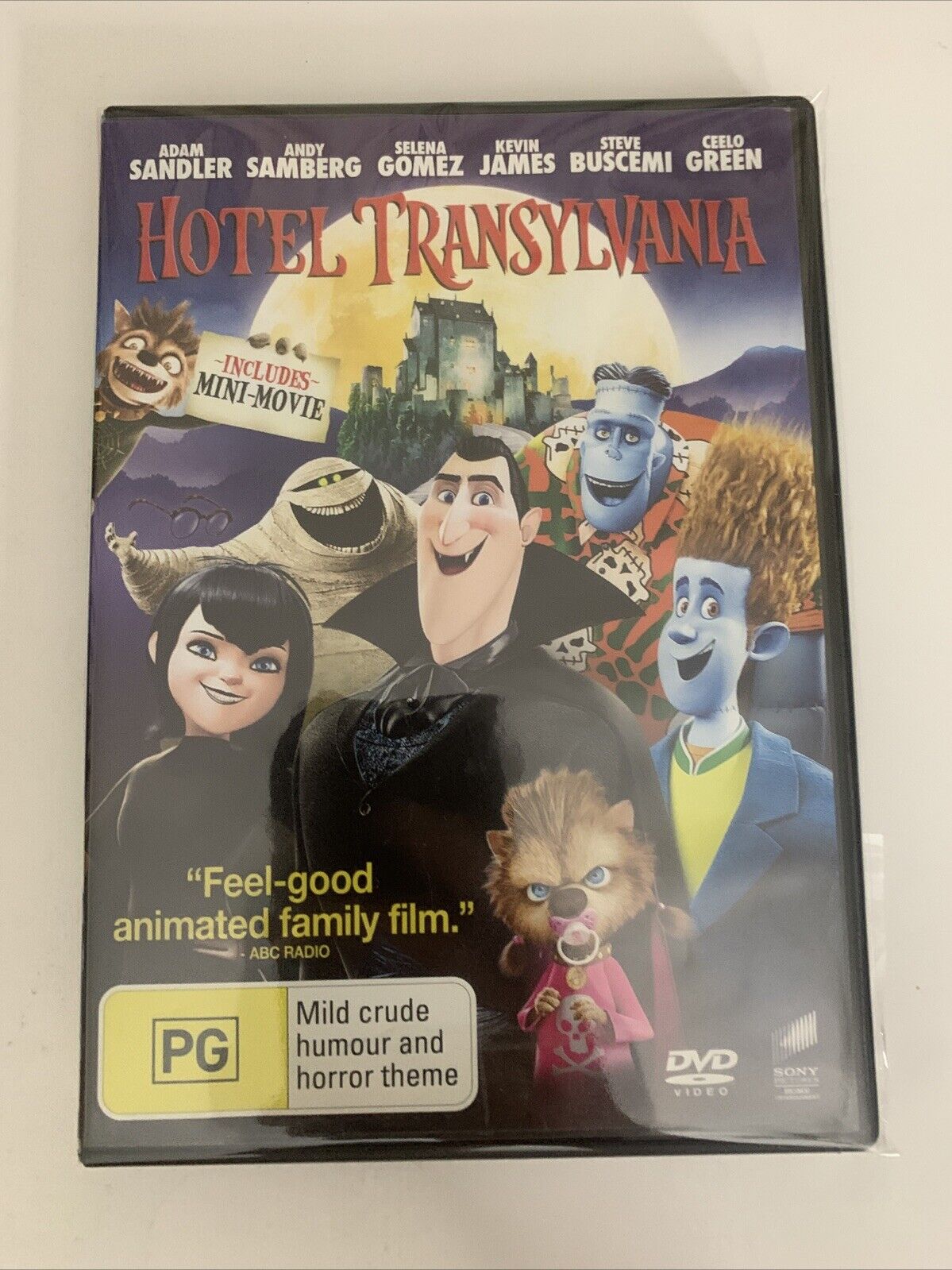 Hotel Transylvania (DVD, 2012) Adam Sandler Animation Region 4  NEW