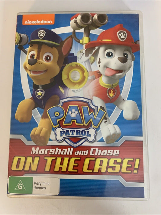 Paw Patrol : Marshall and Chase on the Case (DVD, 2014) Animation Region 4