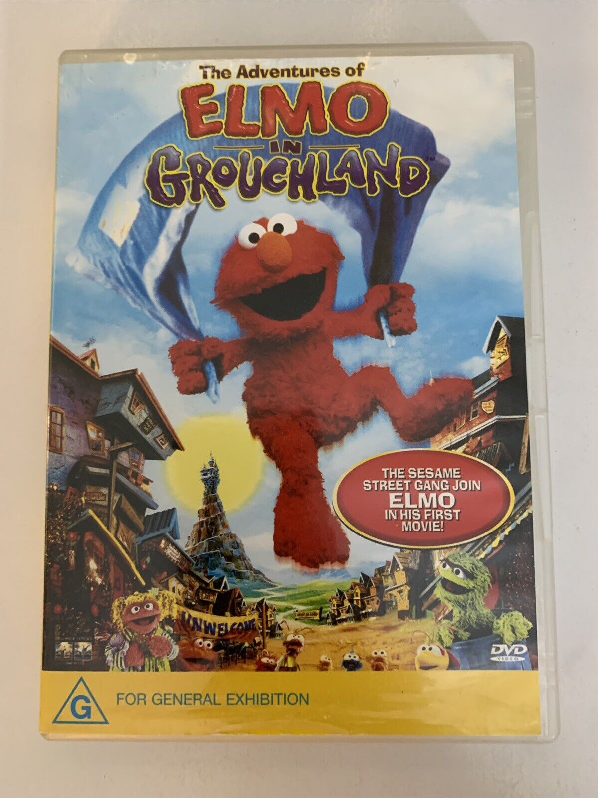 Adventures of Elmo in Grouchland (DVD, 1999)  Region 4