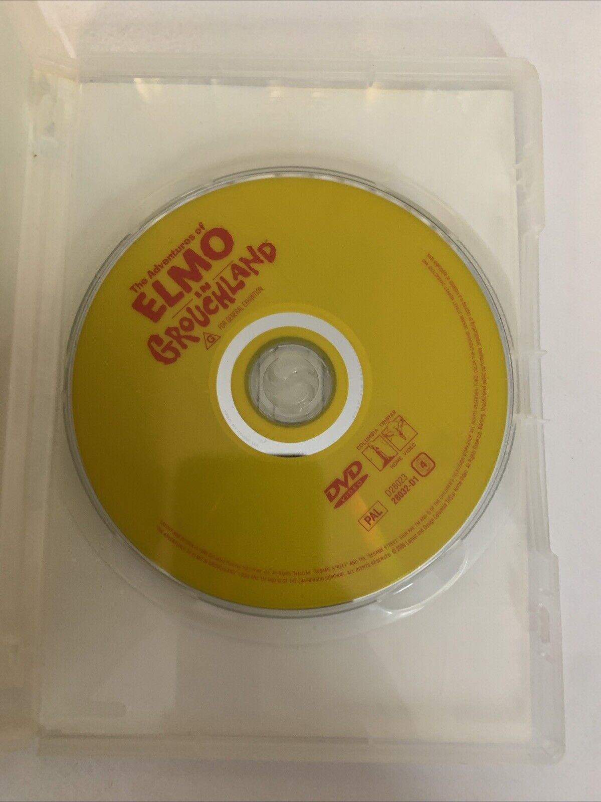 Adventures of Elmo in Grouchland (DVD, 1999)  Region 4