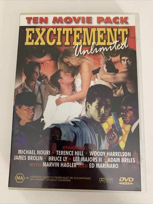 10 Action Movie Avalanche Alley/ Beyond Paradise/ Chinatown Connection.. (DVD)