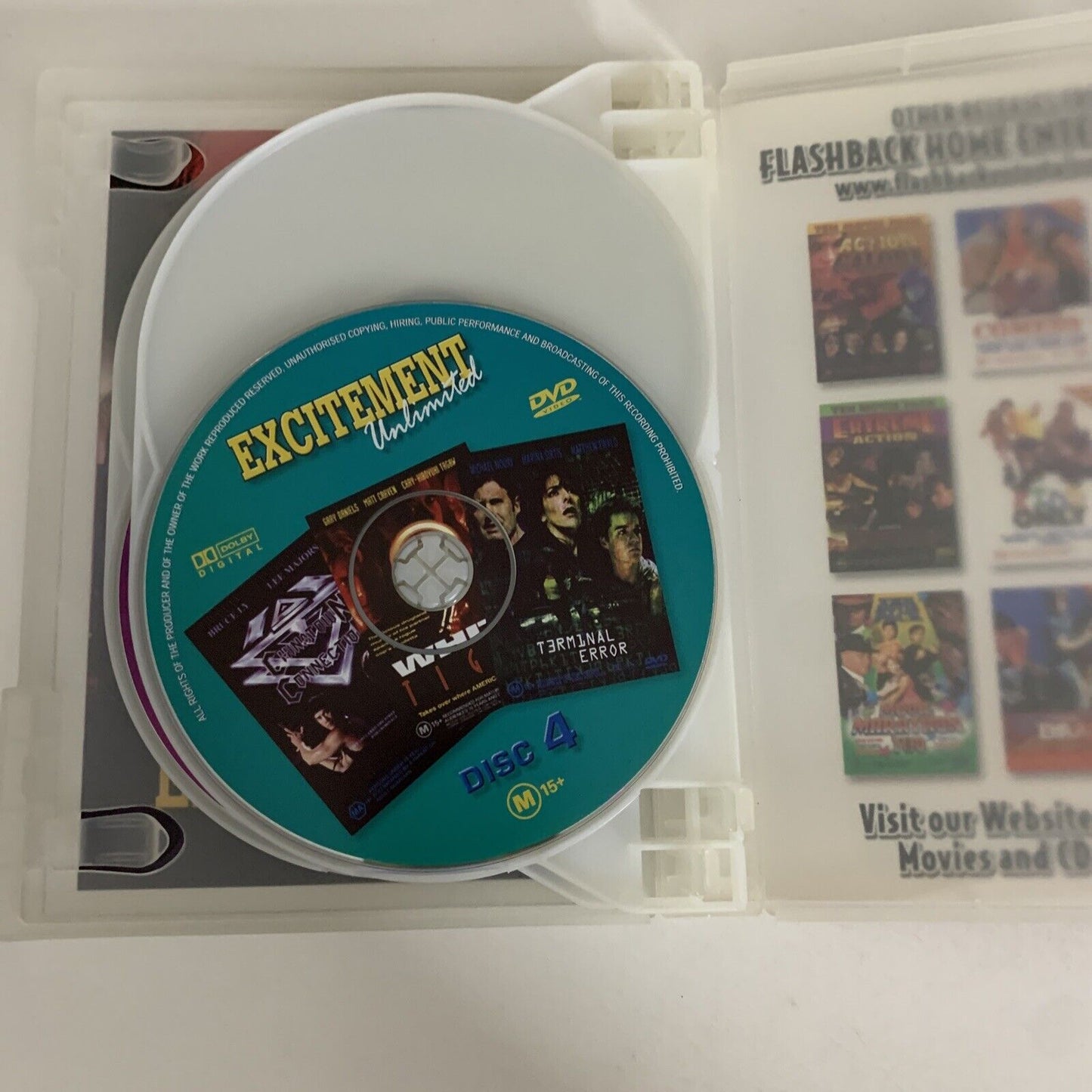 10 Action Movie Avalanche Alley/ Beyond Paradise/ Chinatown Connection.. (DVD)