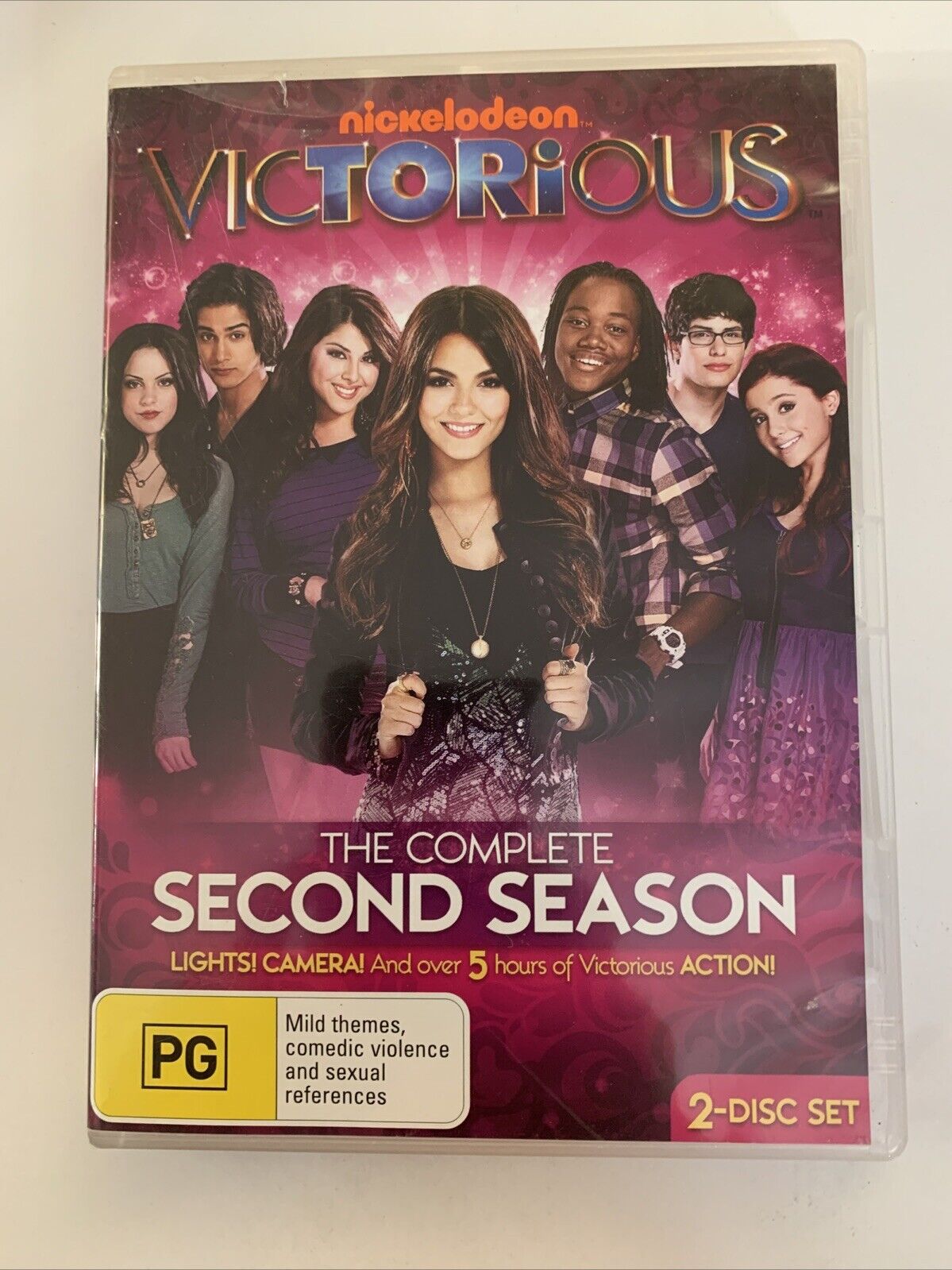 Victorious : The Complete Season 2 (DVD, 2011)  Ariana Grande Region 4