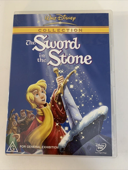 The Sword In The Stone (DVD, 1963) Disney Animated Film  Region 4
