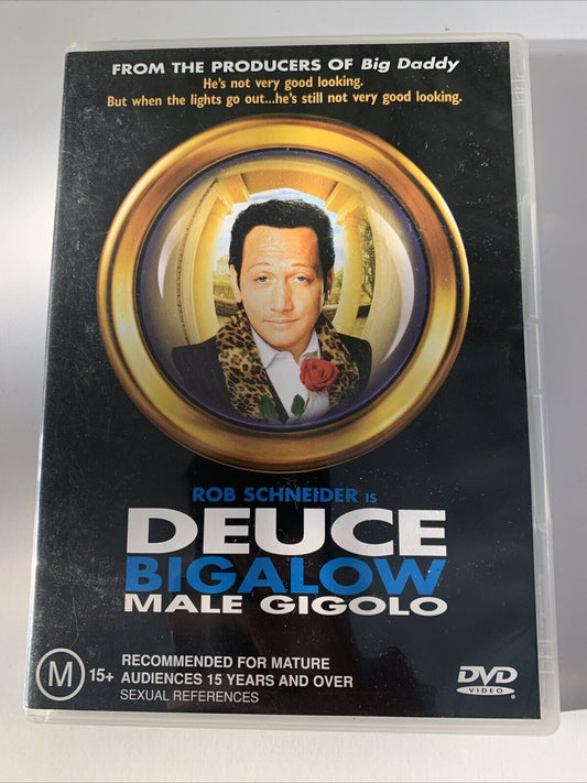 Deuce Bigalow Male Gigolo (DVD, 1999) Rob Schneider  Region 4