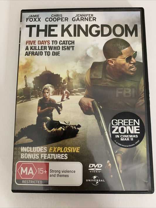 The Kingdom (DVD, 2007) Jason Bateman, Jamie Foxx, Chris Cooper Region 4