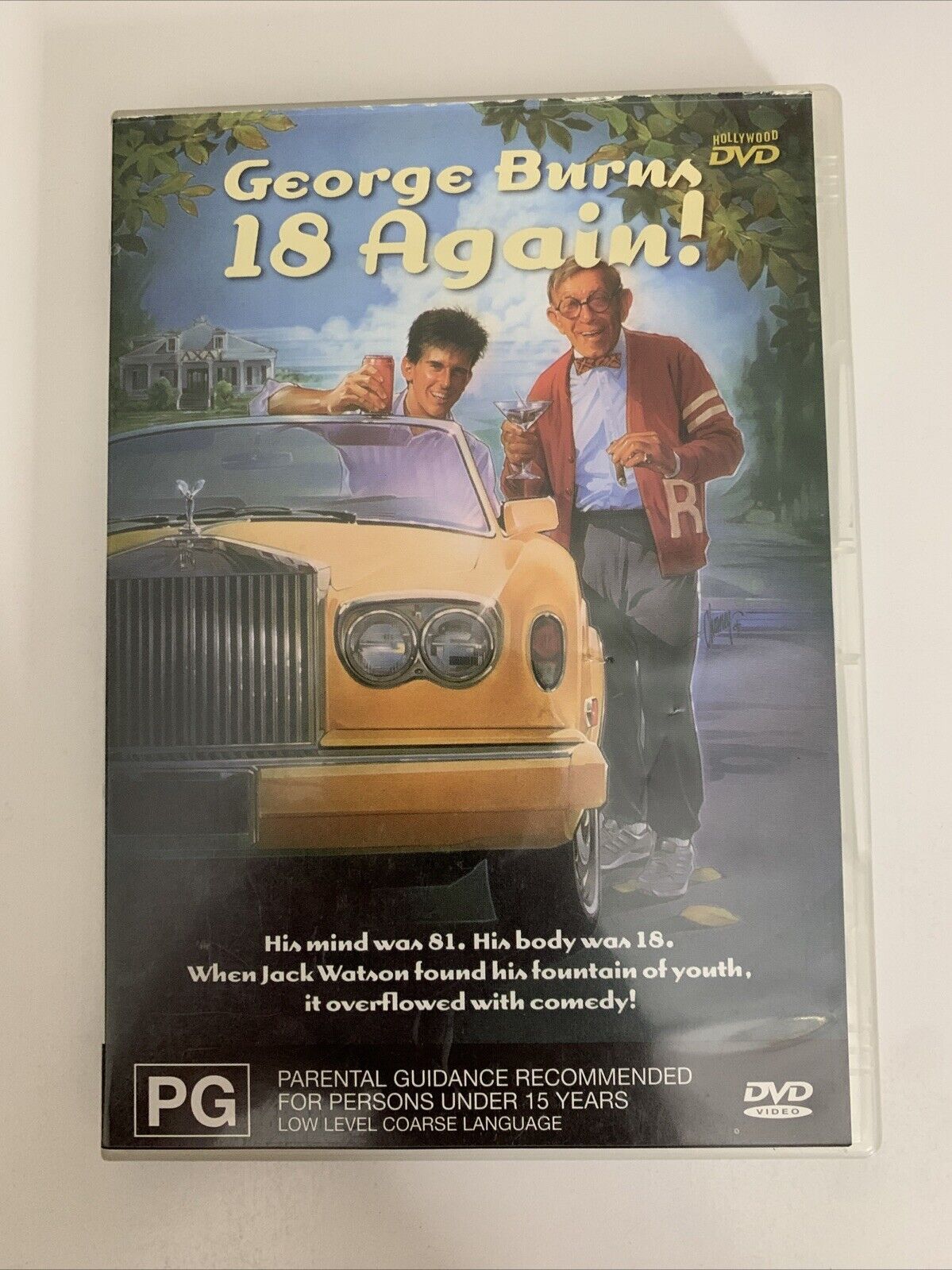 18 Again! (DVD, 1988) George Burns, Miriam Flynn, Charlie Schlatter  Region 4