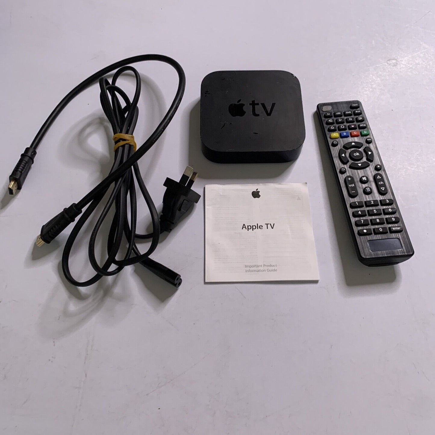 Apple TV 2nd Generation Media Streamer 8GB Black A1378