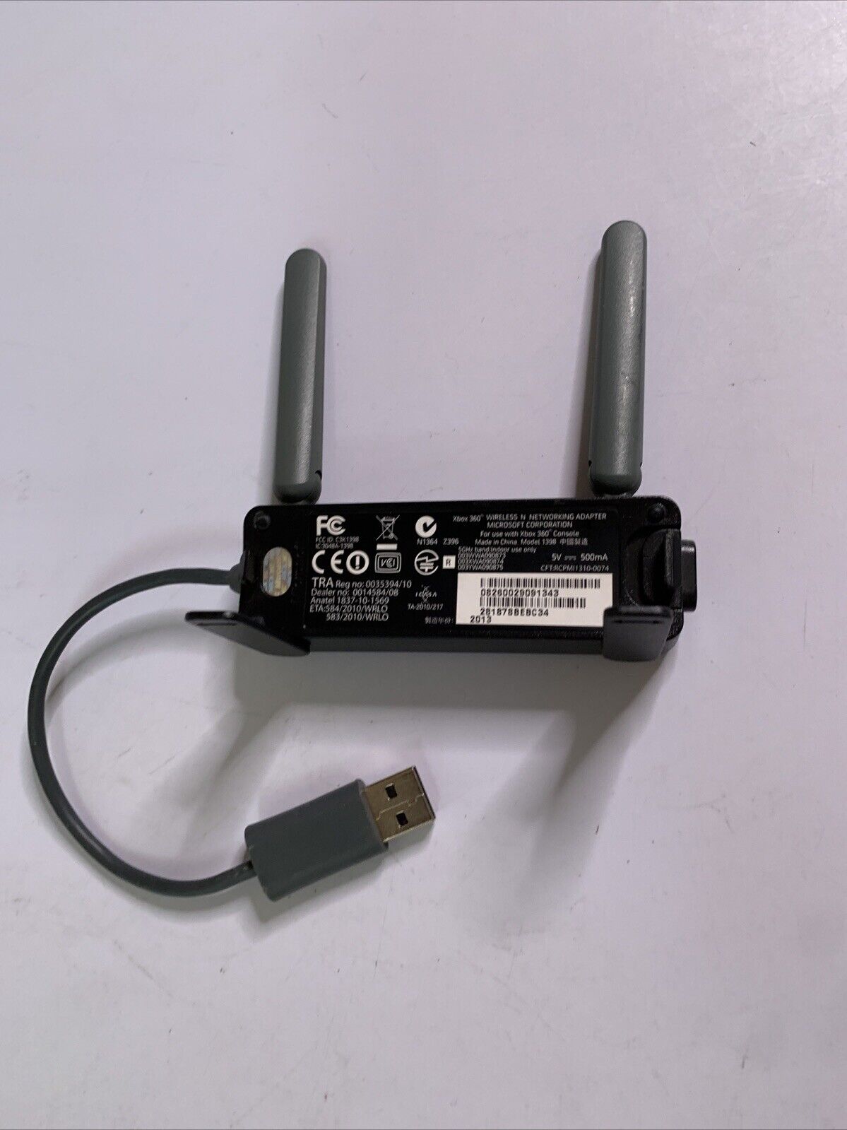 Official Microsoft Xbox 360 WiFi Wireless N Networking Adapter Model 1398