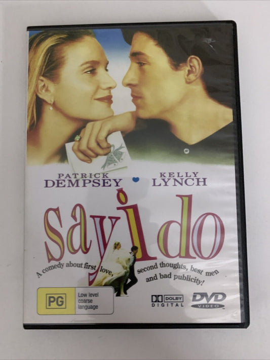 Say I Do (DVD, 1992) Patrick Dempsey, Kelly Lynch  All Regions