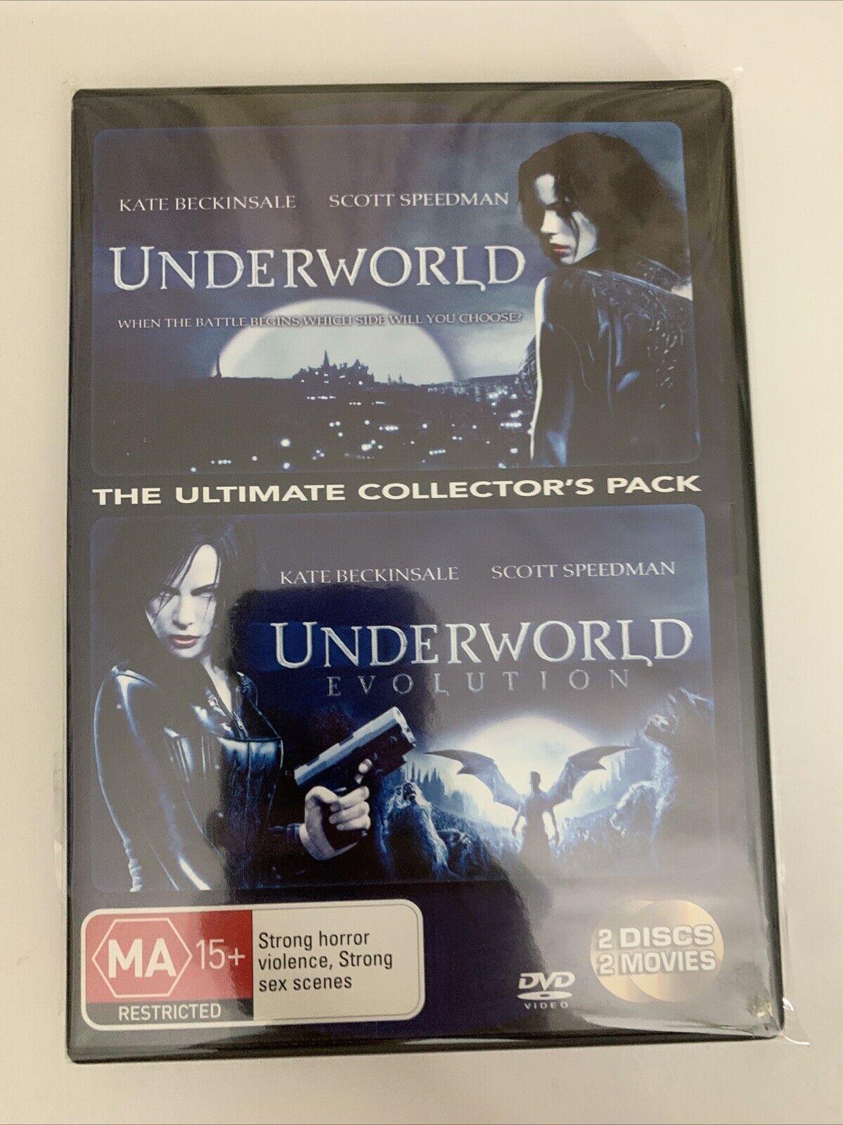Underworld / Underworld Evolution (DVD, 2003) Region 4  NEW