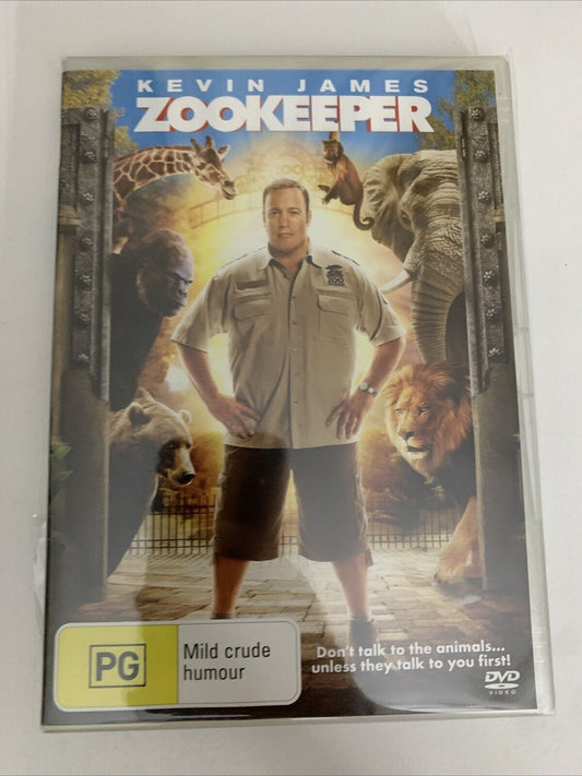 Zookeeper (DVD, 2011) Kevin James, Joe Rogan Region 4  NEW