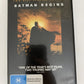 Batman Begins (Special Edition, DVD, 2005, 2-Disc) Christian Bale Region 4