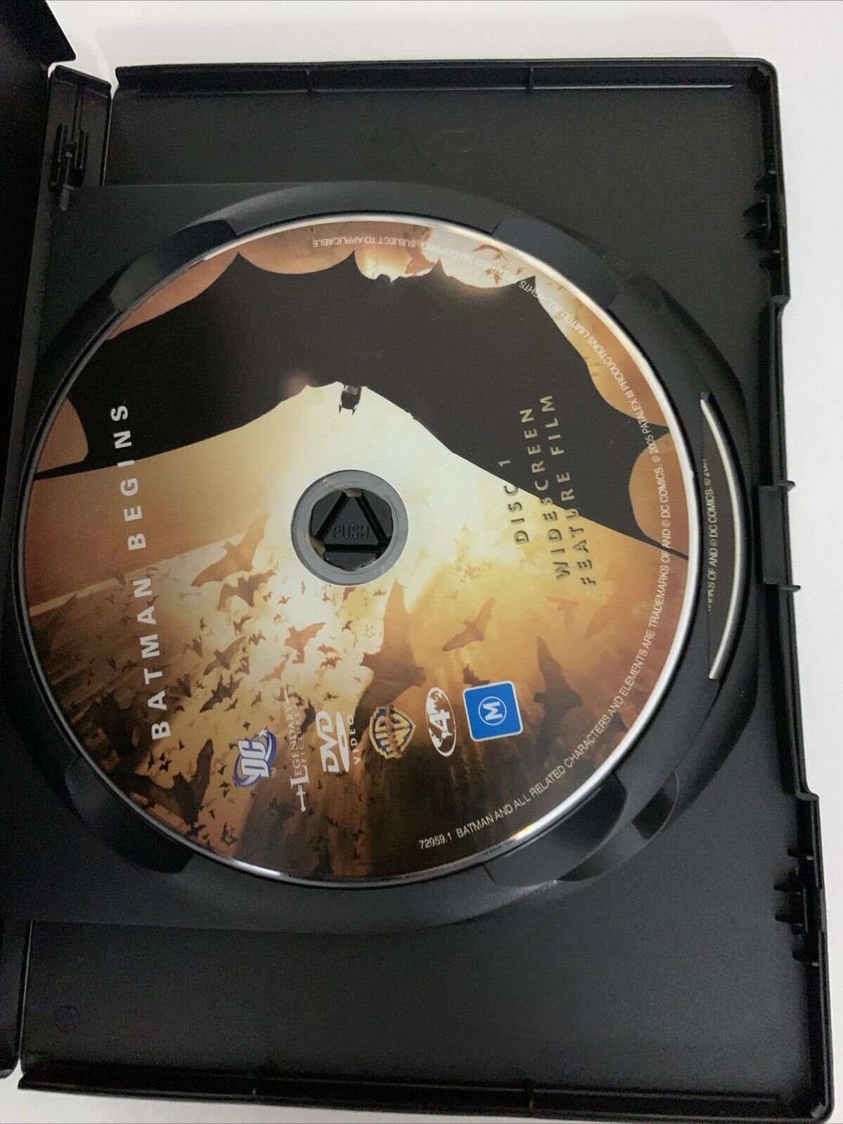 Batman Begins (Special Edition, DVD, 2005, 2-Disc) Christian Bale Region 4