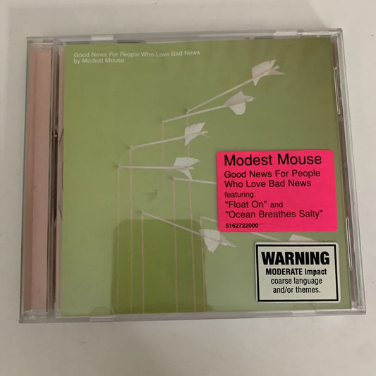 Good News for People Who Love Bad News by Modest Mouse (CD, 2004) Album