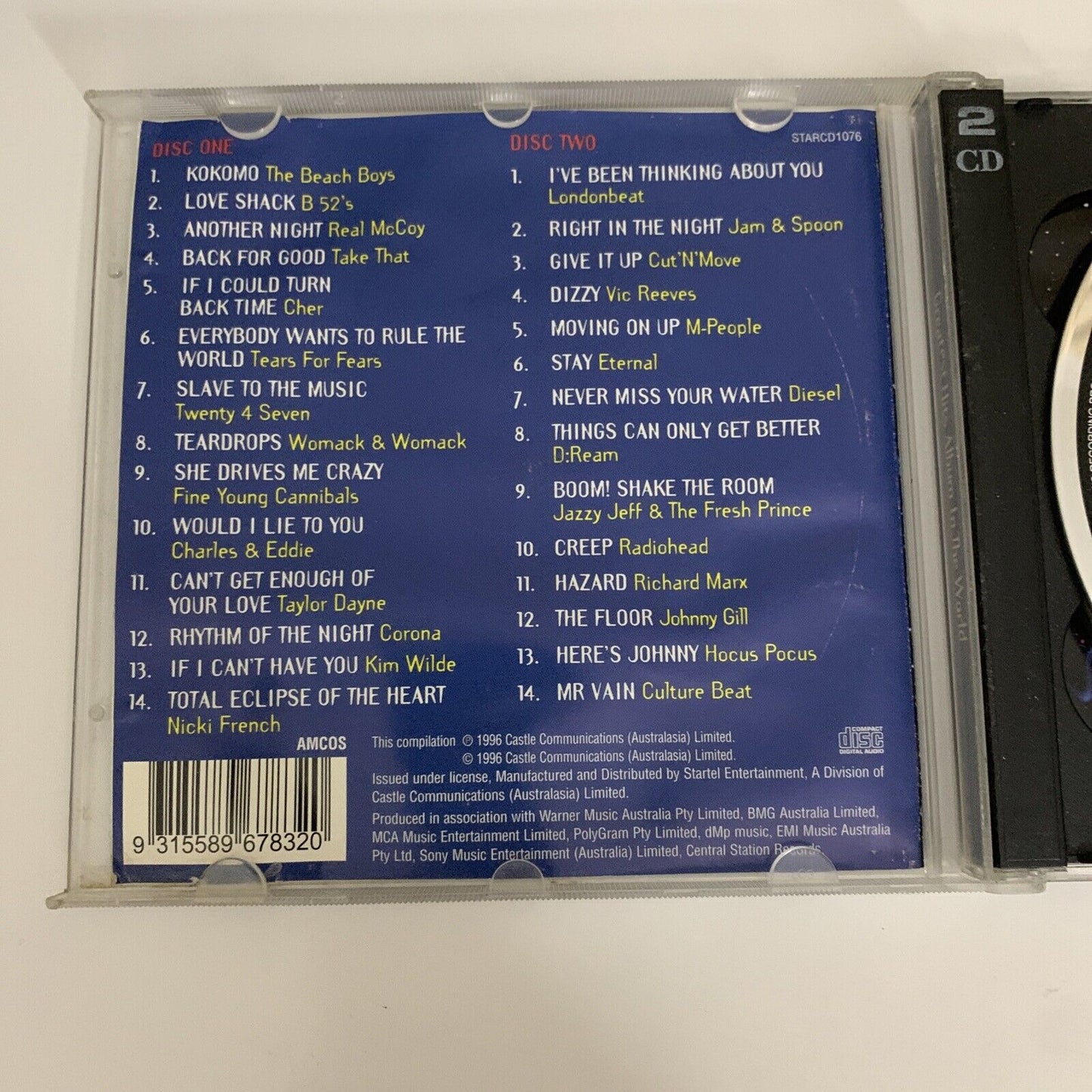 Greatest Hits Album In The World (CD, 1996, 2-Disc) Album