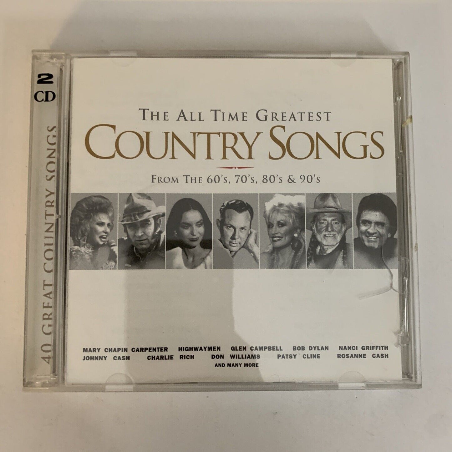 The All Time Greatest Country Songs From The 60's, 70's, 80's & 90's (CD, 1998)