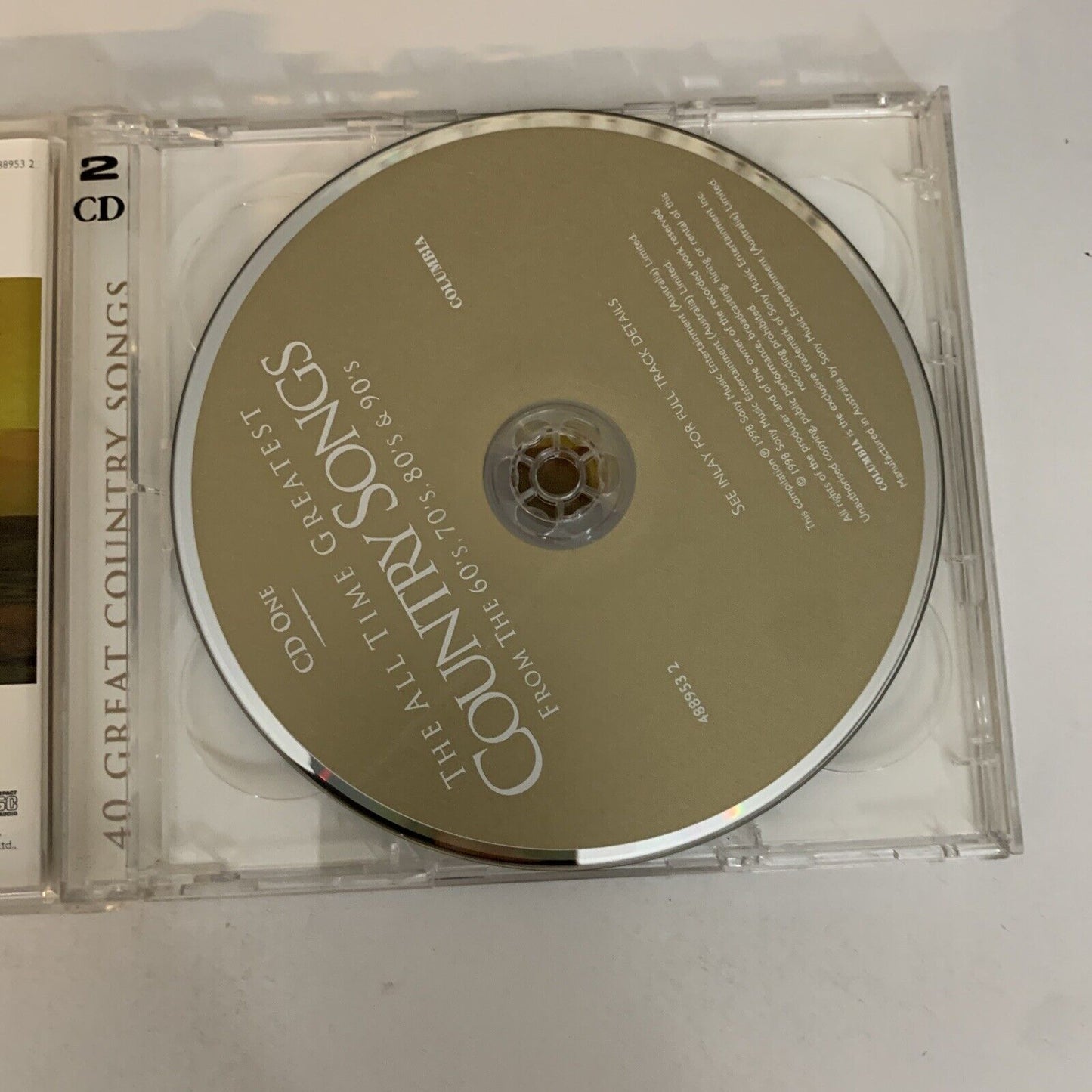 The All Time Greatest Country Songs From The 60's, 70's, 80's & 90's (CD, 1998)