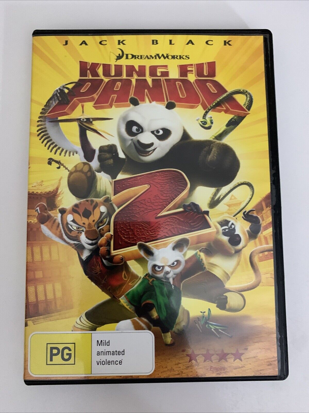 Kung Fu Panda 2 (DVD, 2011) Dreamworks Animation Film Region 4