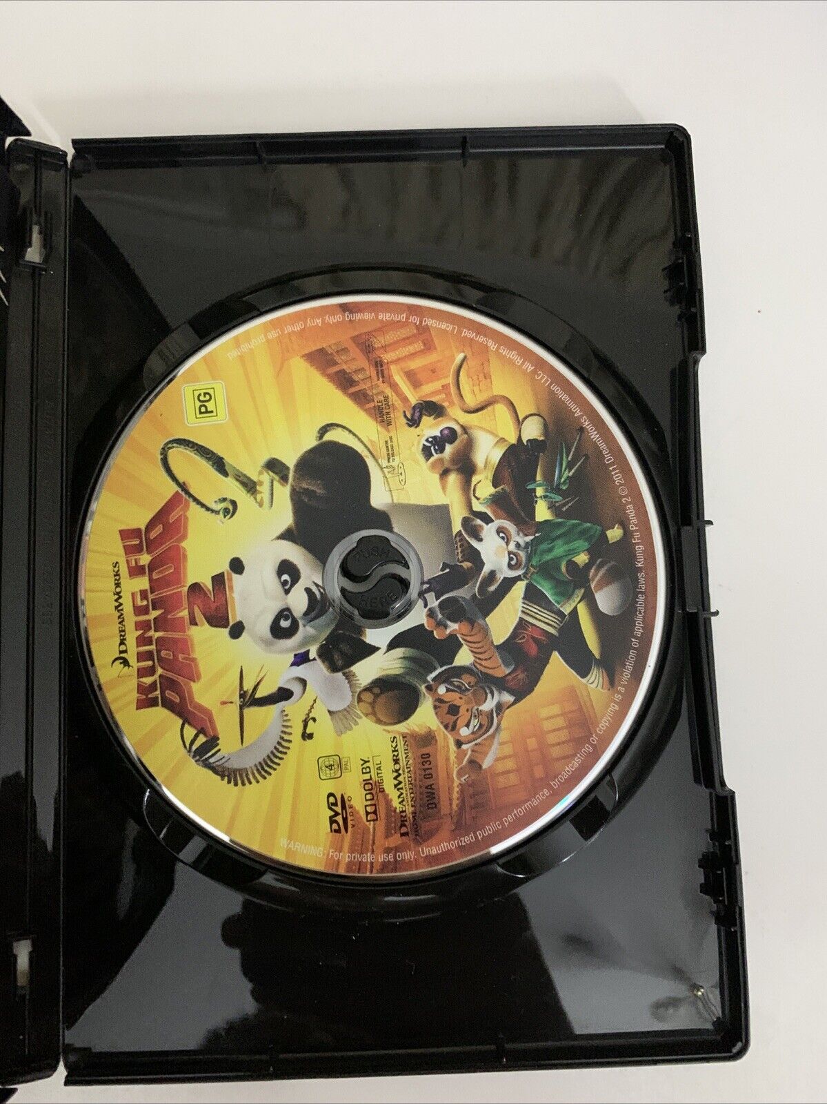 Kung Fu Panda 2 (DVD, 2011) Dreamworks Animation Film Region 4