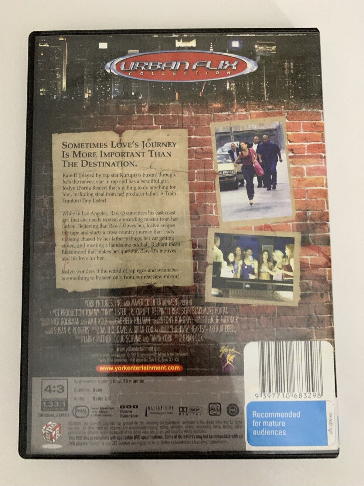 Keepin' It Real (DVD, 2001) Kurupt, Tommy 'tiny' Lister  All Regions