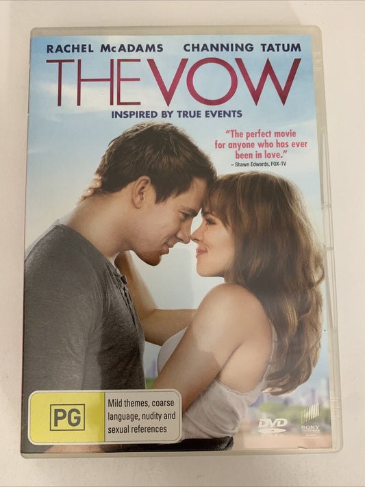The Vow (DVD, 2012) Rachel McAdams, Channing Tatum Region 4
