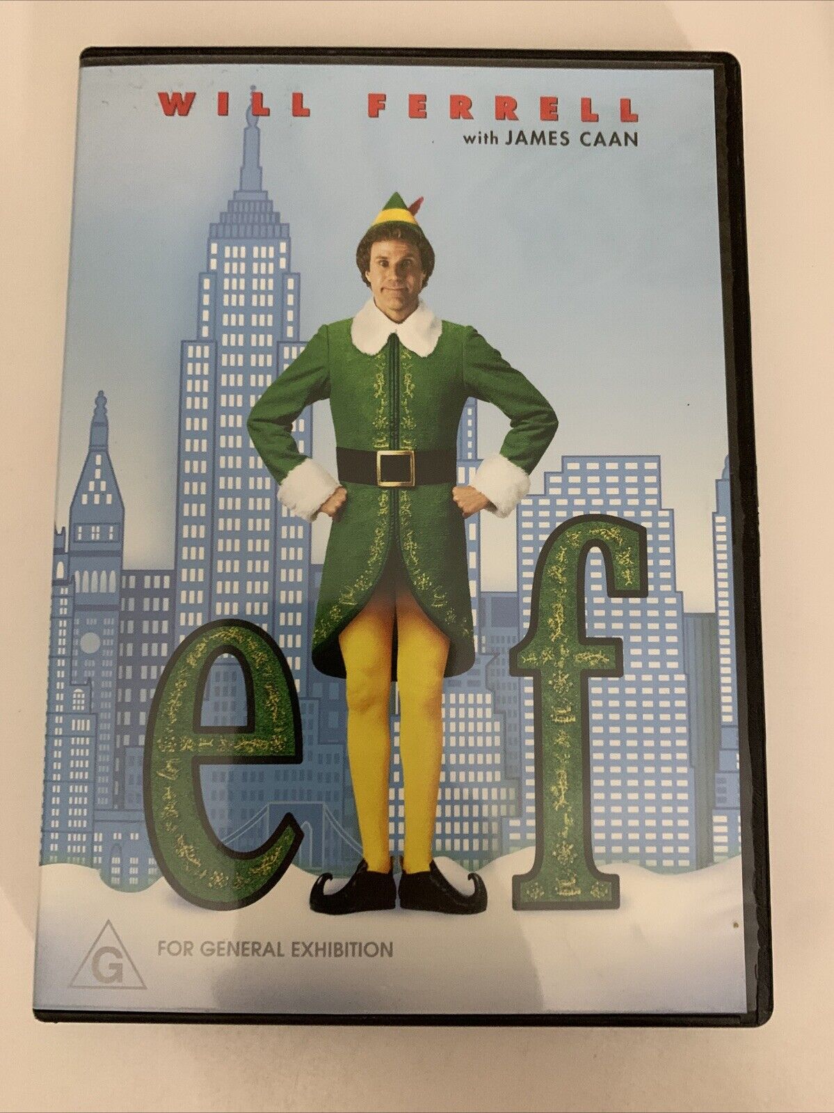Elf (DVD, 2003) Will Ferrel, Zooey Deschanel Region 4 – Retro Unit