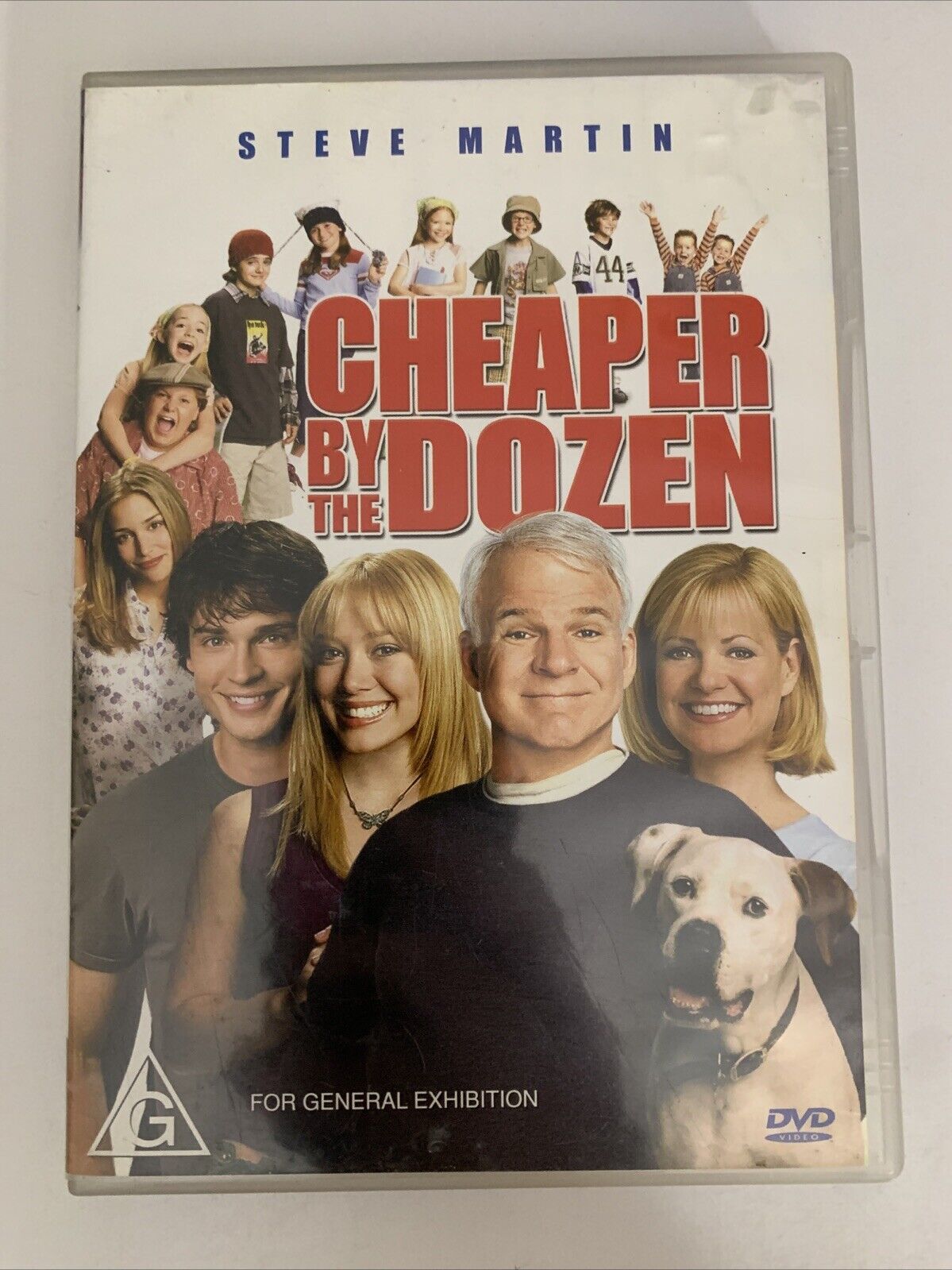 Cheaper By The Dozen (DVD, 2003) Steve Martin, Hilary Duff  Region 4